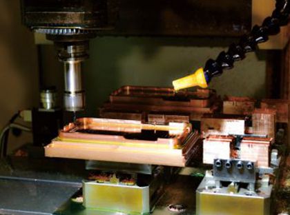 EDM elektrodu gravēšana