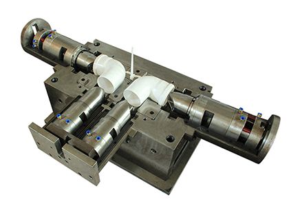 PVC cauruļu montāžas veidne