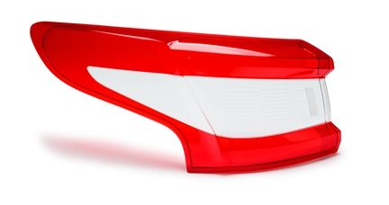 Divu krāsu plastmasas detaļas